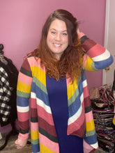 Load image into Gallery viewer, Somewhere Over the Rainbow flutter cardi
