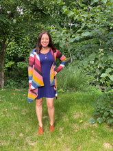 Load image into Gallery viewer, Somewhere Over the Rainbow flutter cardi
