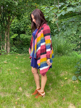 Load image into Gallery viewer, Somewhere Over the Rainbow flutter cardi
