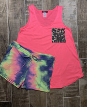 Load image into Gallery viewer, Good Vibes Only hot pink tank
