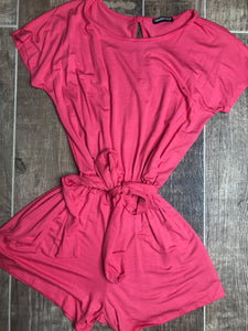 ROMPE ROMPE romper in Coral