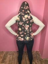 Load image into Gallery viewer, Floral BEAUTY lightweight hoodie
