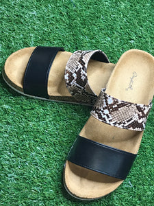 Snakeskin Dream sandals- FINAL SALE!