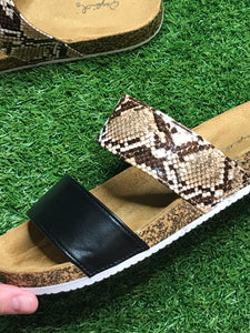 Snakeskin Dream sandals- FINAL SALE!