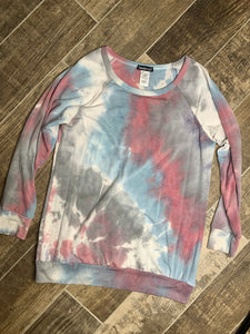 Outer Space Tie Dye Pullover