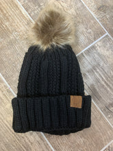 Load image into Gallery viewer, My Little Snowbunny pom pom hat (multiple colors!)
