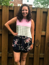 Load image into Gallery viewer, Flirty in Floral Bloom Tank
