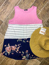 Load image into Gallery viewer, Flirty in Floral Bloom Tank
