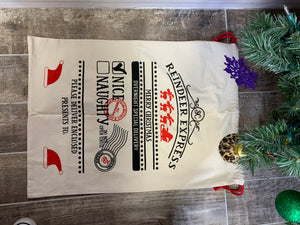 SANTA SACKS (multiple prints!)