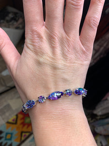 BLING BLANG bracelet in purple