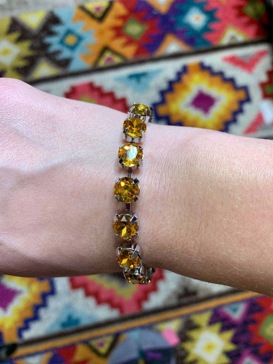 BLING BLANG bracelet in golden yellow