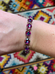 BLING BLANG sparkle bracelet in OMBRE PINK