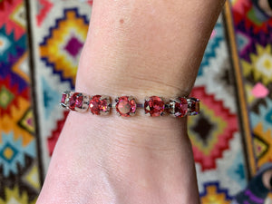 BLING BLANG bracelet in mauve