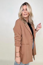 Load image into Gallery viewer, Cotton Bleu Classic Oversized Jacket Blazer
