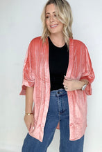 Load image into Gallery viewer, Retro Velvet Kimono
