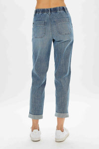 Judy Blue High Waist Pull On Jogger Jeans