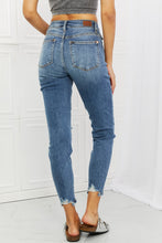 Load image into Gallery viewer, Judy Blue Dahlia Full Size Distressed Patch Jeans
