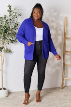 Load image into Gallery viewer, Zenana Full Size Waffle-Knit Open Front Cardigan
