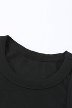 Load image into Gallery viewer, Solid Round Neck Ribbed Tank Top
