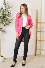 Load image into Gallery viewer, Heimish Full Size Open Front Long Sleeve Cardigan
