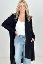 Load image into Gallery viewer, Jade By Jane Long Body And Sleeve Cardigan
