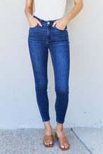 Load image into Gallery viewer, Judy Blue Marie Full Size Mid Rise Crinkle Ankle Detail Skinny Jeans
