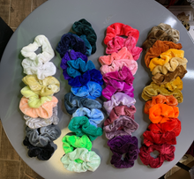 Load image into Gallery viewer, SCRUNCHIE GRAB BAG - SPRING AND SUMMER COLORS! (TWO PACK SIZES!) SALE !
