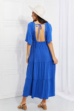 Load image into Gallery viewer, Culture Code Full Size My Muse Flare Sleeve Tiered Maxi Dress
