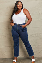 Load image into Gallery viewer, Judy Blue Kailee Full Size Tummy Control High Waisted Straight Jeans
