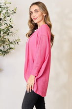 Load image into Gallery viewer, Heimish Full Size Open Front Long Sleeve Cardigan
