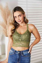 Load image into Gallery viewer, JadyK Juliette Full Size Crisscross Lace Bralette
