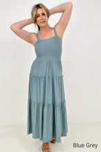 Load image into Gallery viewer, Zenana Smocked Tiered Maxi Dress
