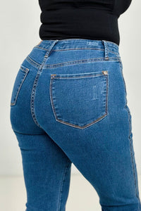 Judy Blue High Waist Cool Denim "Control Top" Flare Jeans