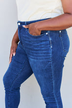 Load image into Gallery viewer, Judy Blue Marie Full Size Mid Rise Crinkle Ankle Detail Skinny Jeans
