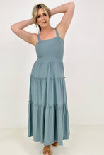 Load image into Gallery viewer, Zenana Smocked Tiered Maxi Dress
