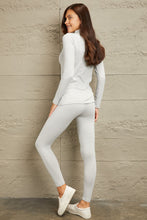 Load image into Gallery viewer, Zenana Friend in Me Full Size Mock Neck Top and Leggings Set
