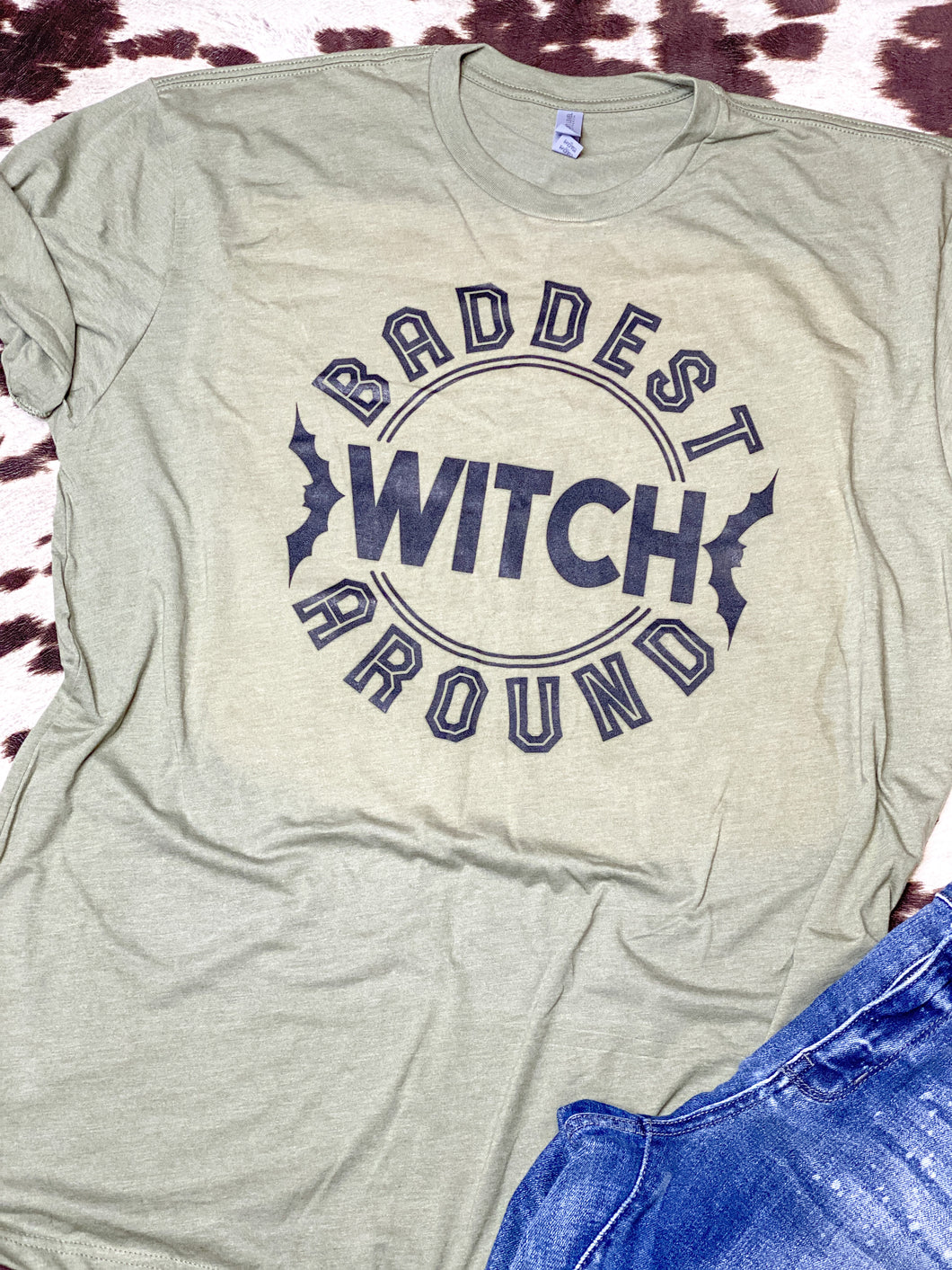 BADDEST witch around graphic tee