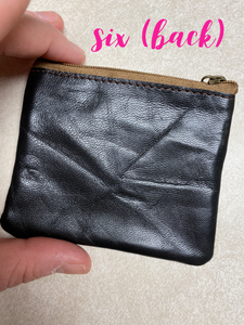 Genuine Hair on Hide Coin purses